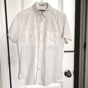 Banana Republic short sleeve button down